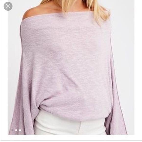 free people off the shoulder sweater